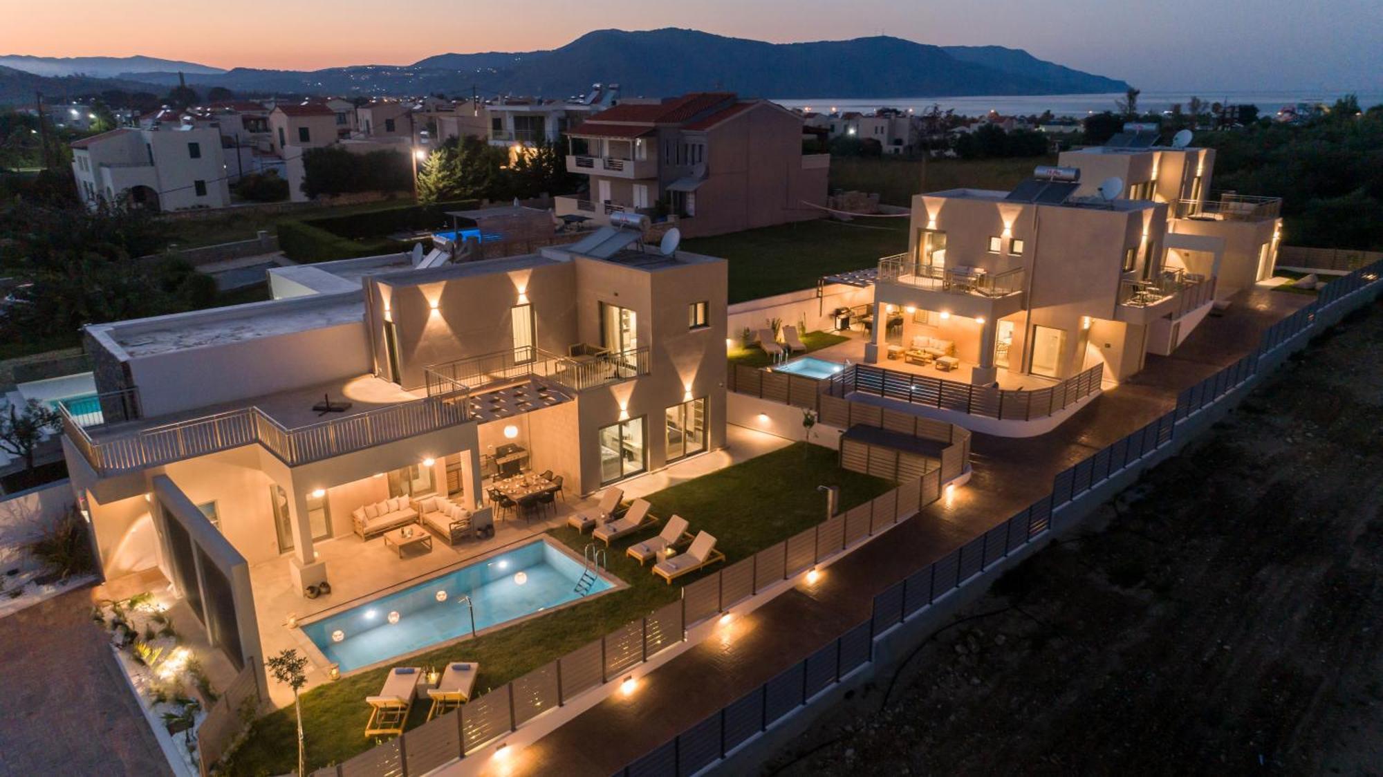 Ks Luxury Villas Heated Pools Georgioupoli Eksteriør billede