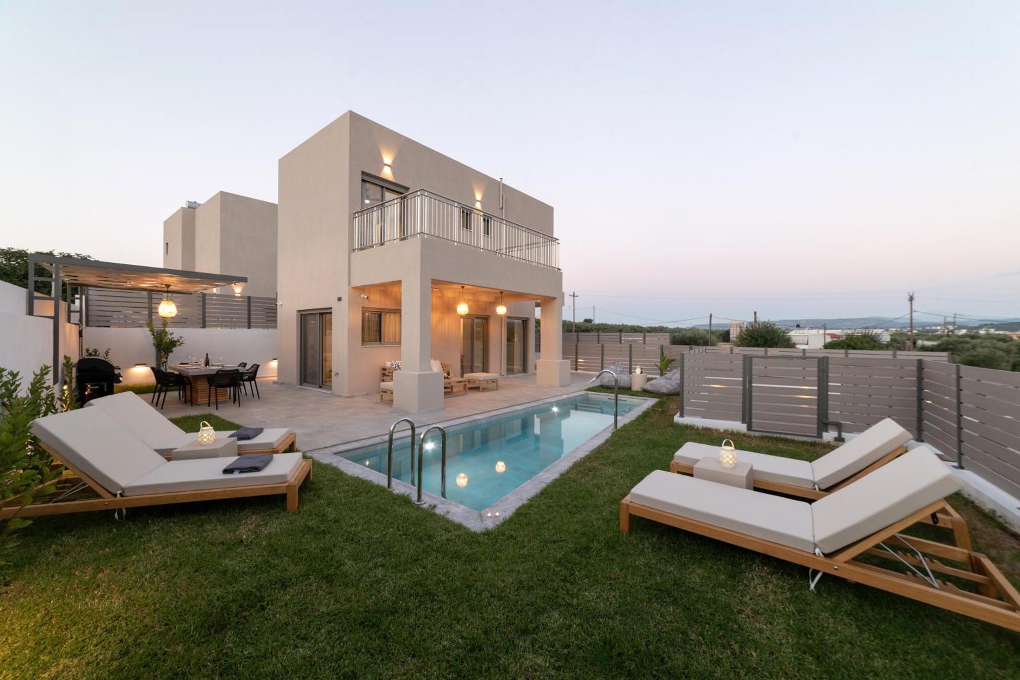 Ks Luxury Villas Heated Pools Georgioupoli Eksteriør billede