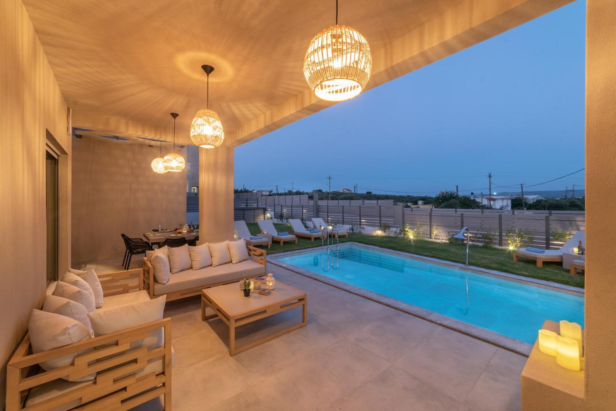 Ks Luxury Villas Heated Pools Georgioupoli Eksteriør billede