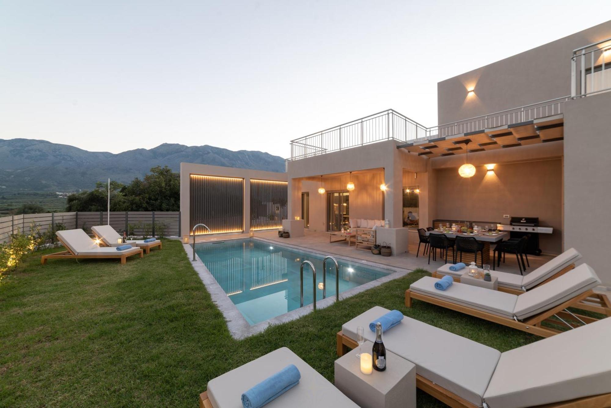 Ks Luxury Villas Heated Pools Georgioupoli Eksteriør billede