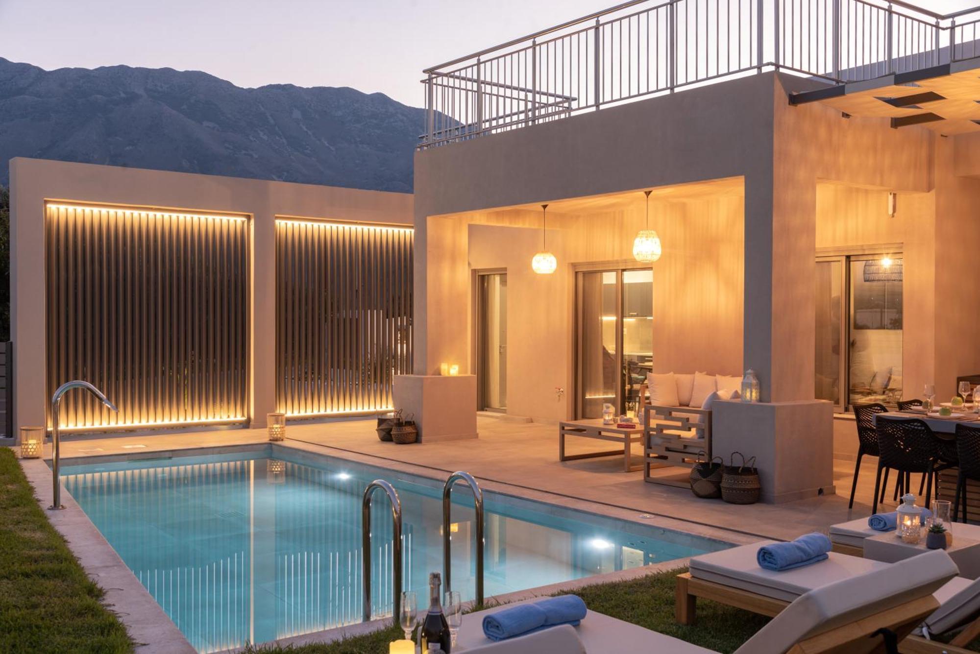 Ks Luxury Villas Heated Pools Georgioupoli Eksteriør billede