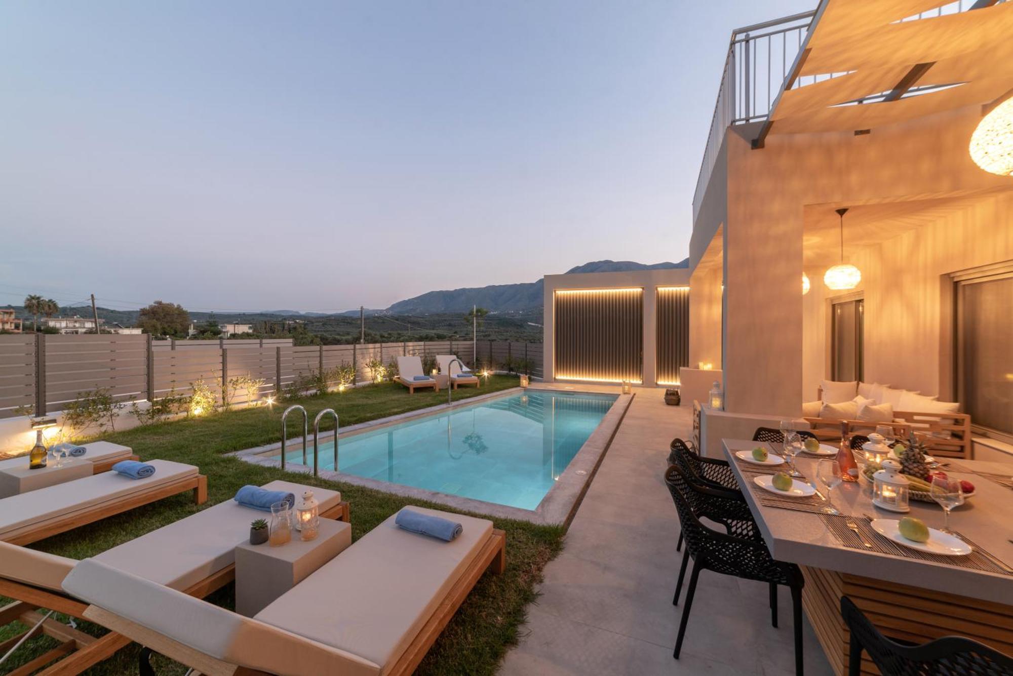 Ks Luxury Villas Heated Pools Georgioupoli Eksteriør billede