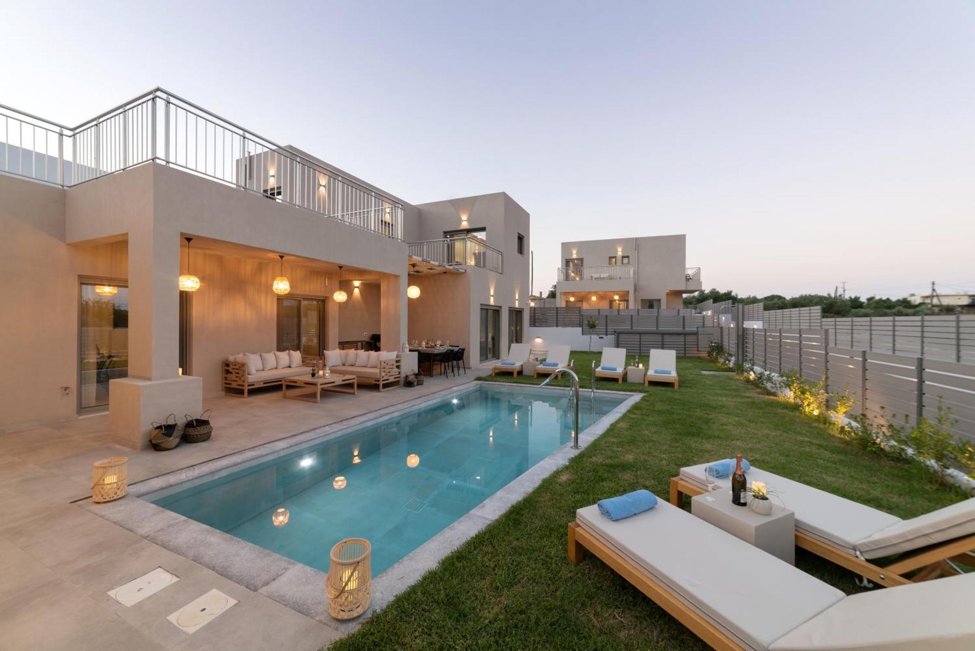 Ks Luxury Villas Heated Pools Georgioupoli Eksteriør billede
